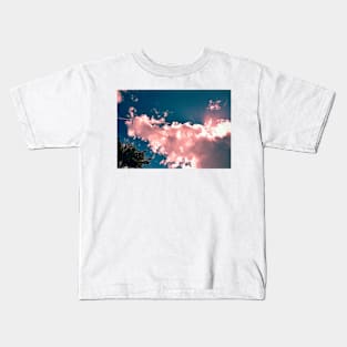 Pink clouds Kids T-Shirt